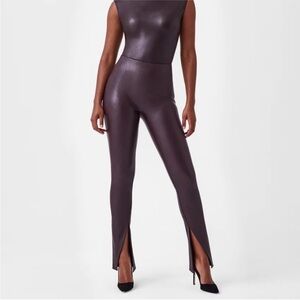 SPANX CHERRY CHOCOLATE Flare Leggings